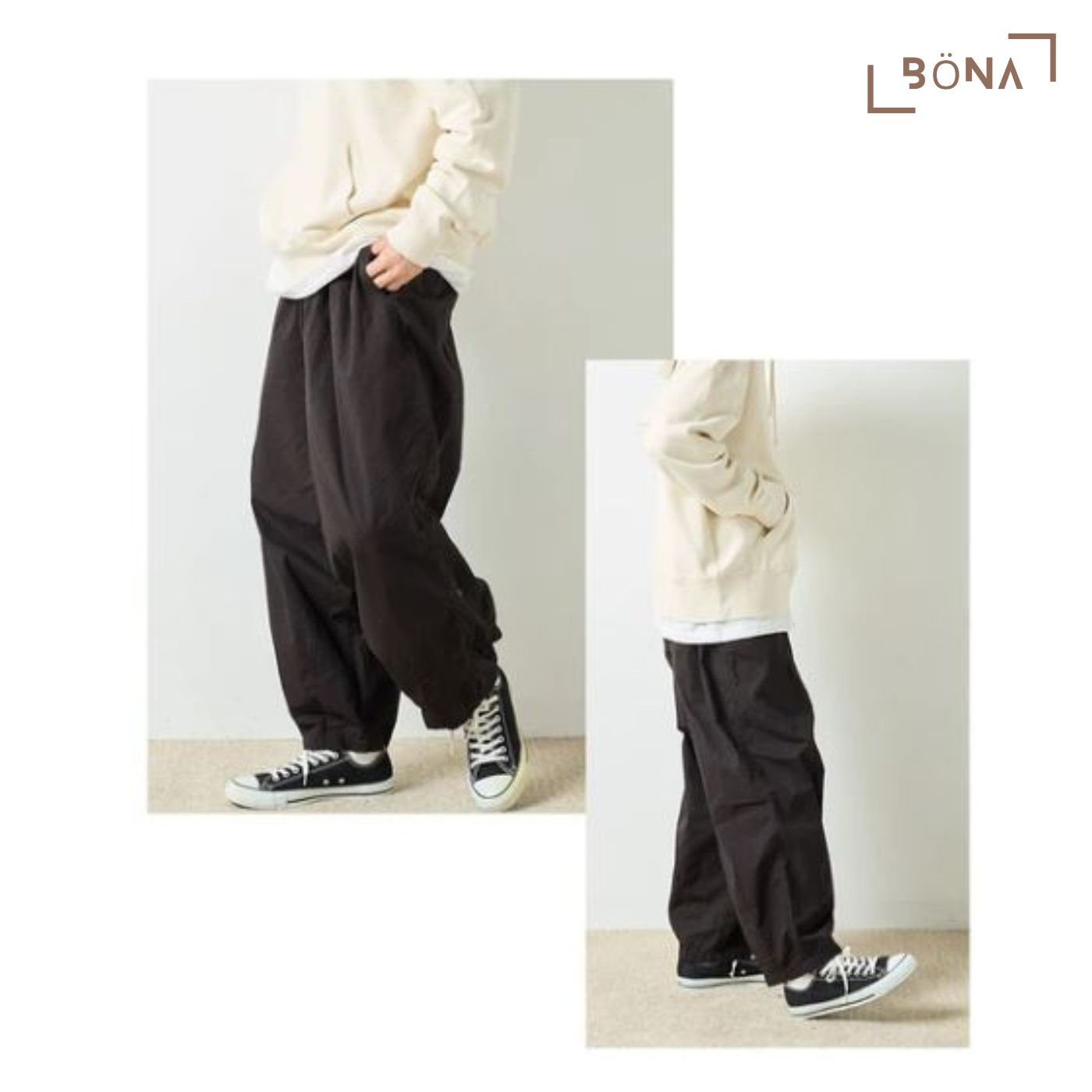 牛仔錐形馬戲團褲 Dump Washer and Denim Circus Pants