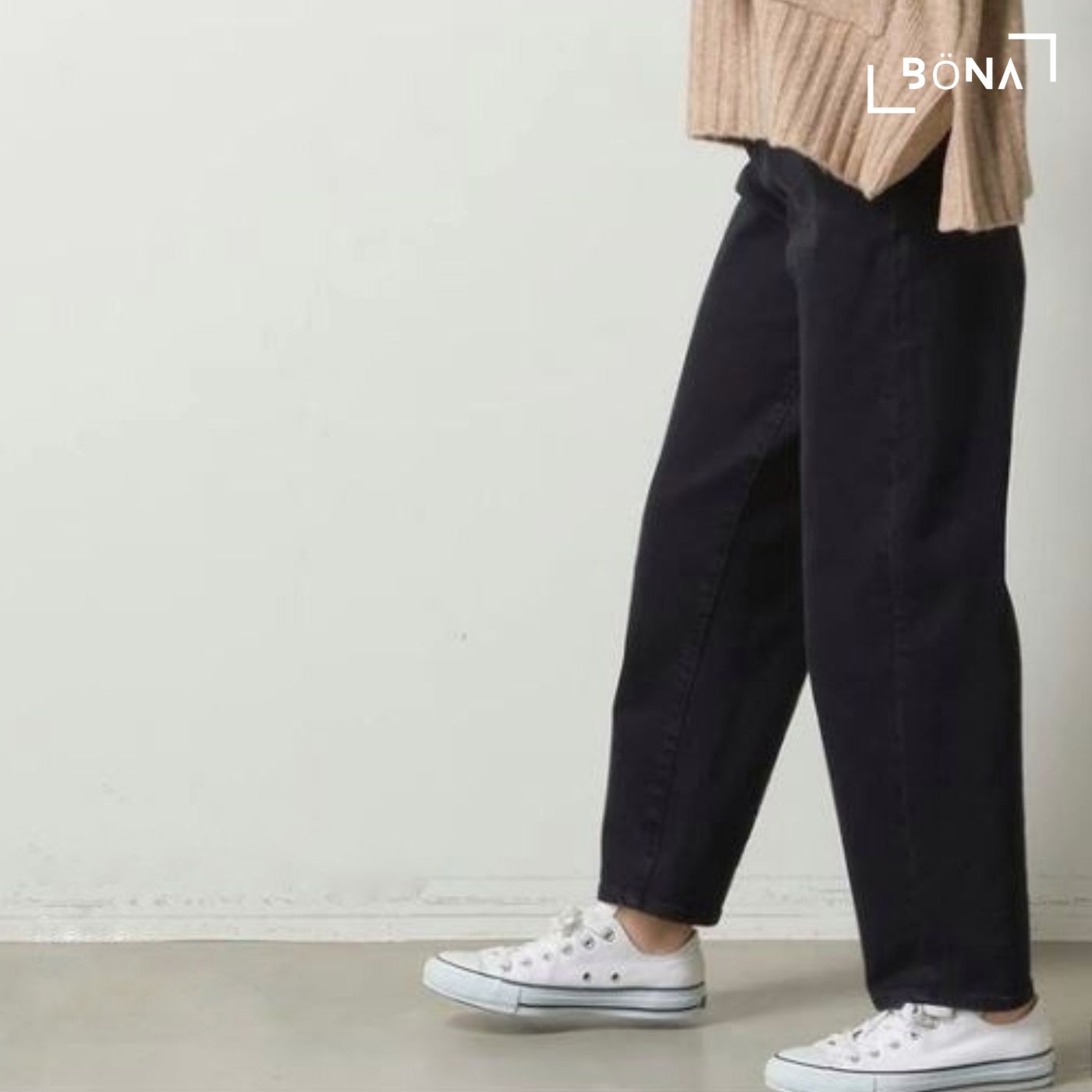 彈力牛仔氣球褲 Stretch Denim Balloon Pants