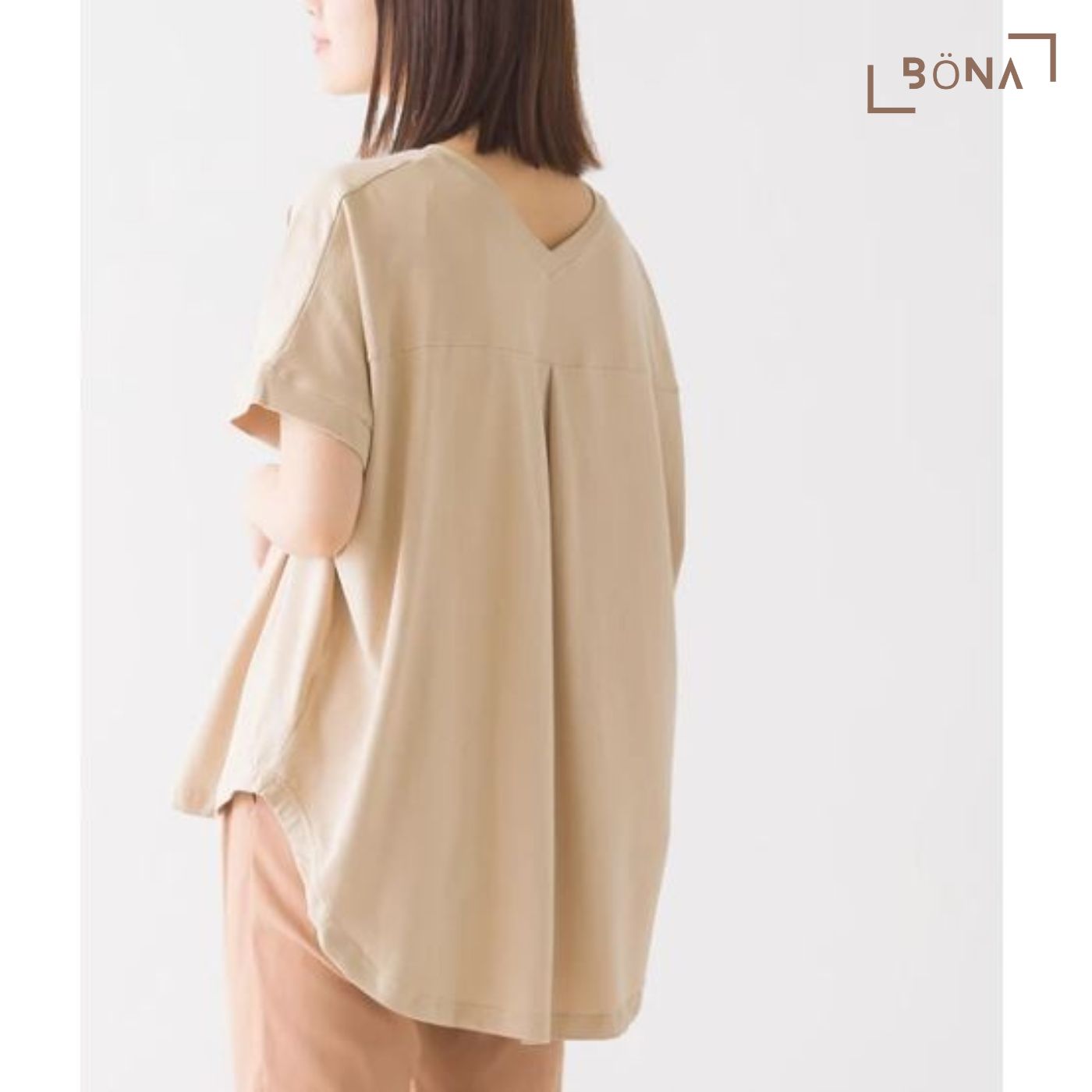 圓型下擺純色上衣 Classic Round Hem Pullover