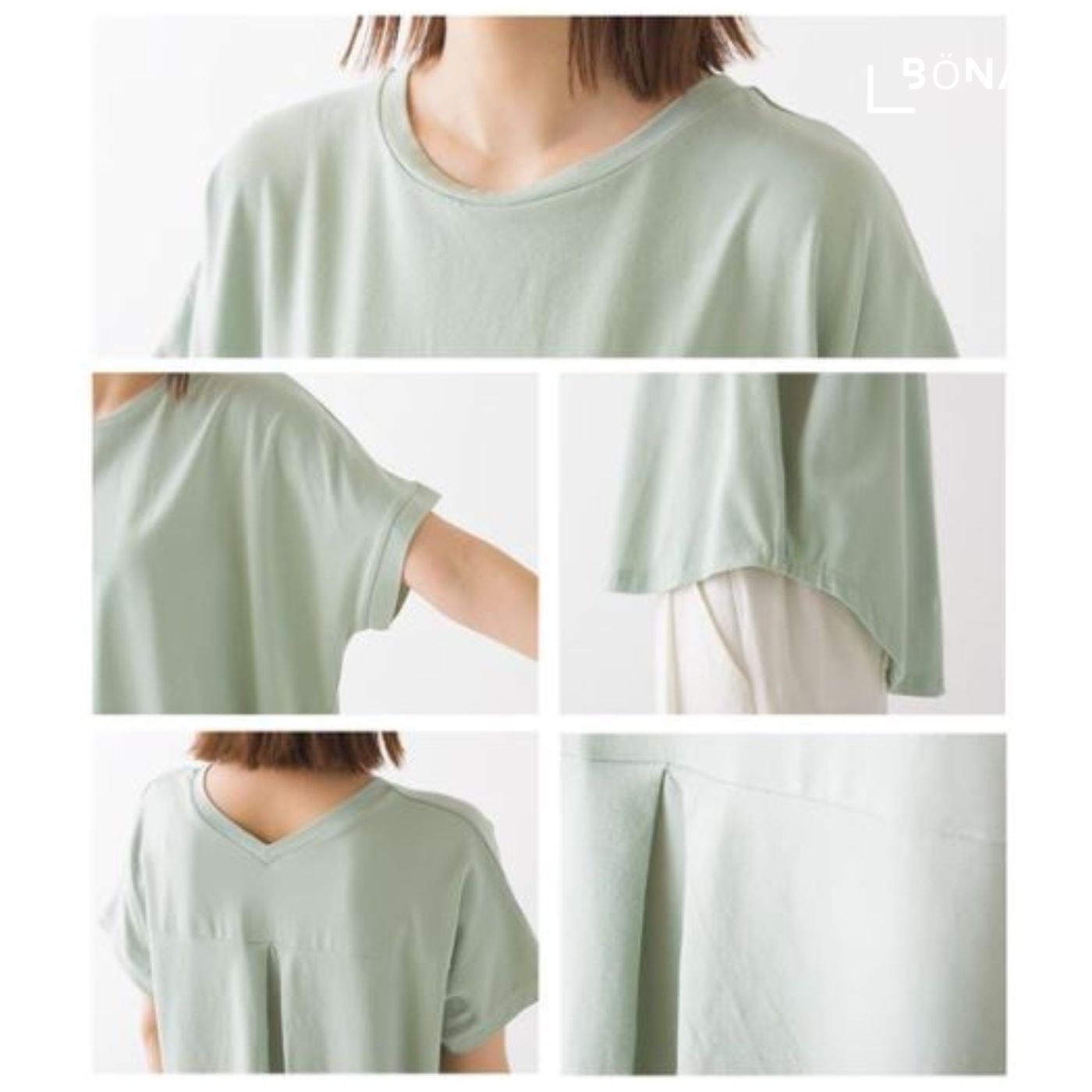 圓型下擺純色上衣 Classic Round Hem Pullover