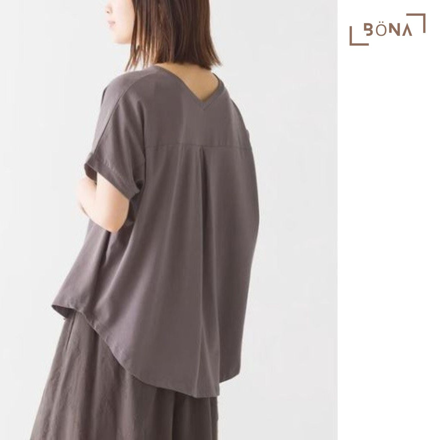 圓型下擺純色上衣 Classic Round Hem Pullover