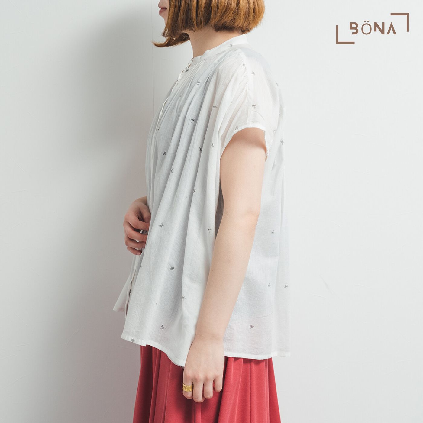 純棉印花襯衫 Cotton Print Blouse