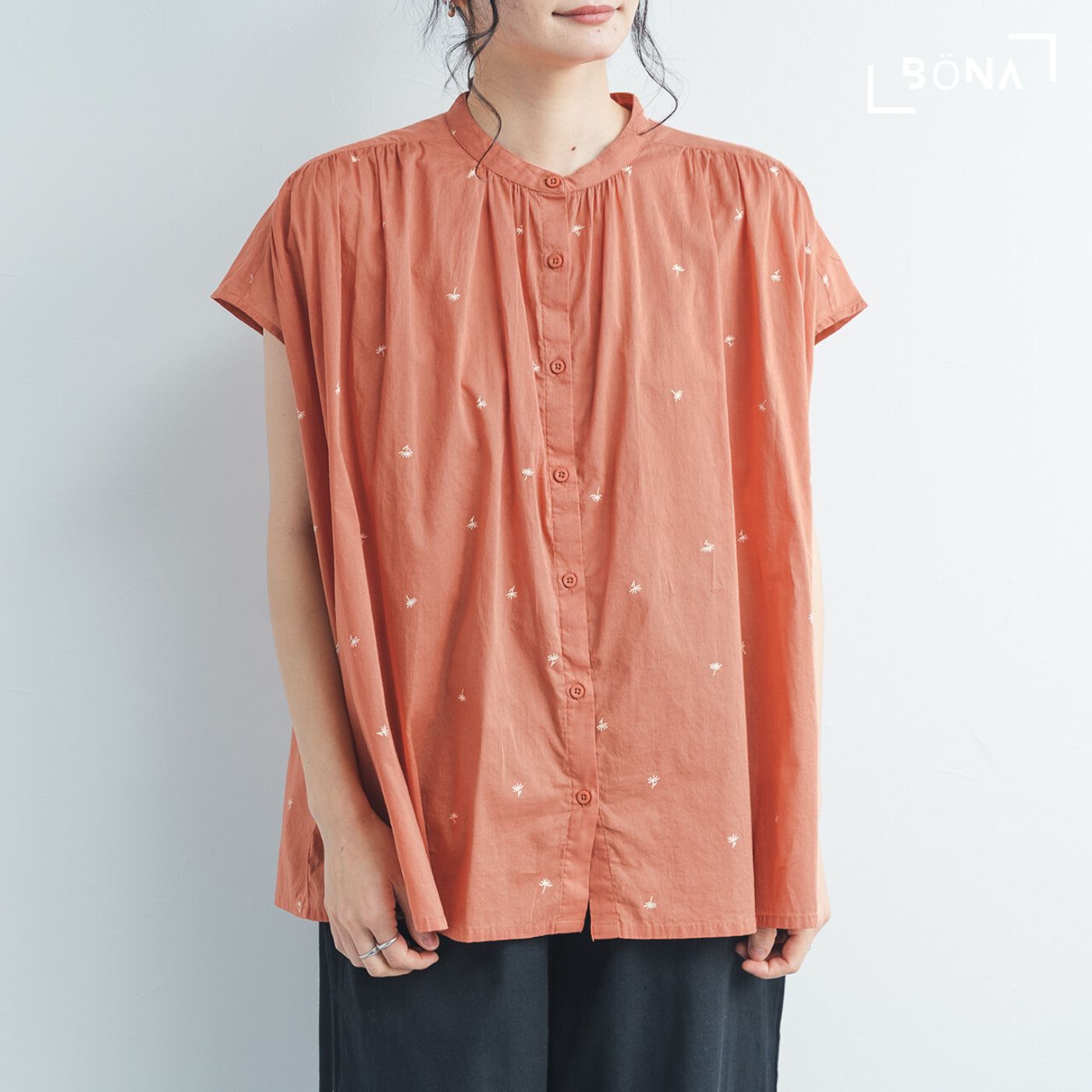 純棉印花襯衫 Cotton Print Blouse