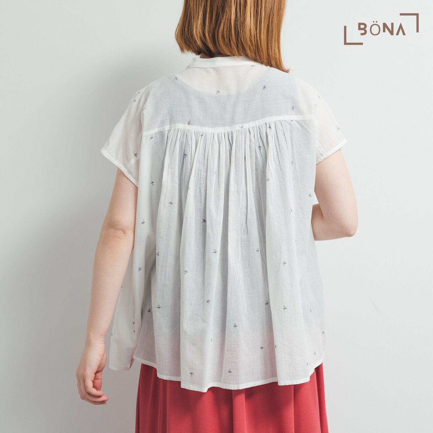 純棉印花襯衫 Cotton Print Blouse