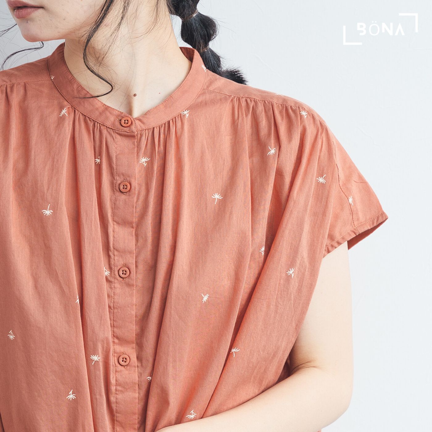 純棉印花襯衫 Cotton Print Blouse