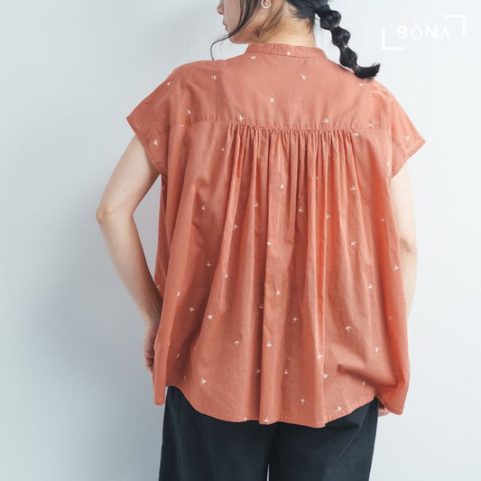 純棉印花襯衫 Cotton Print Blouse