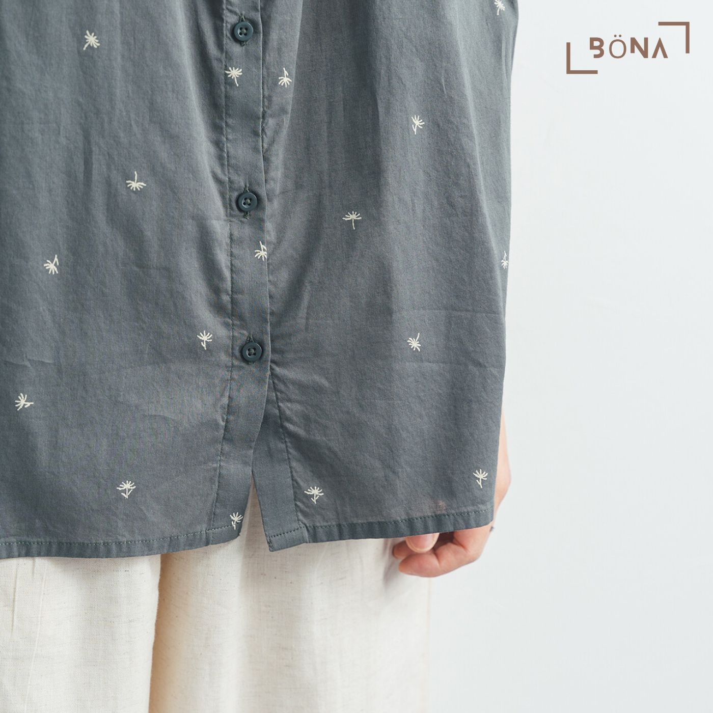 純棉印花襯衫 Cotton Print Blouse